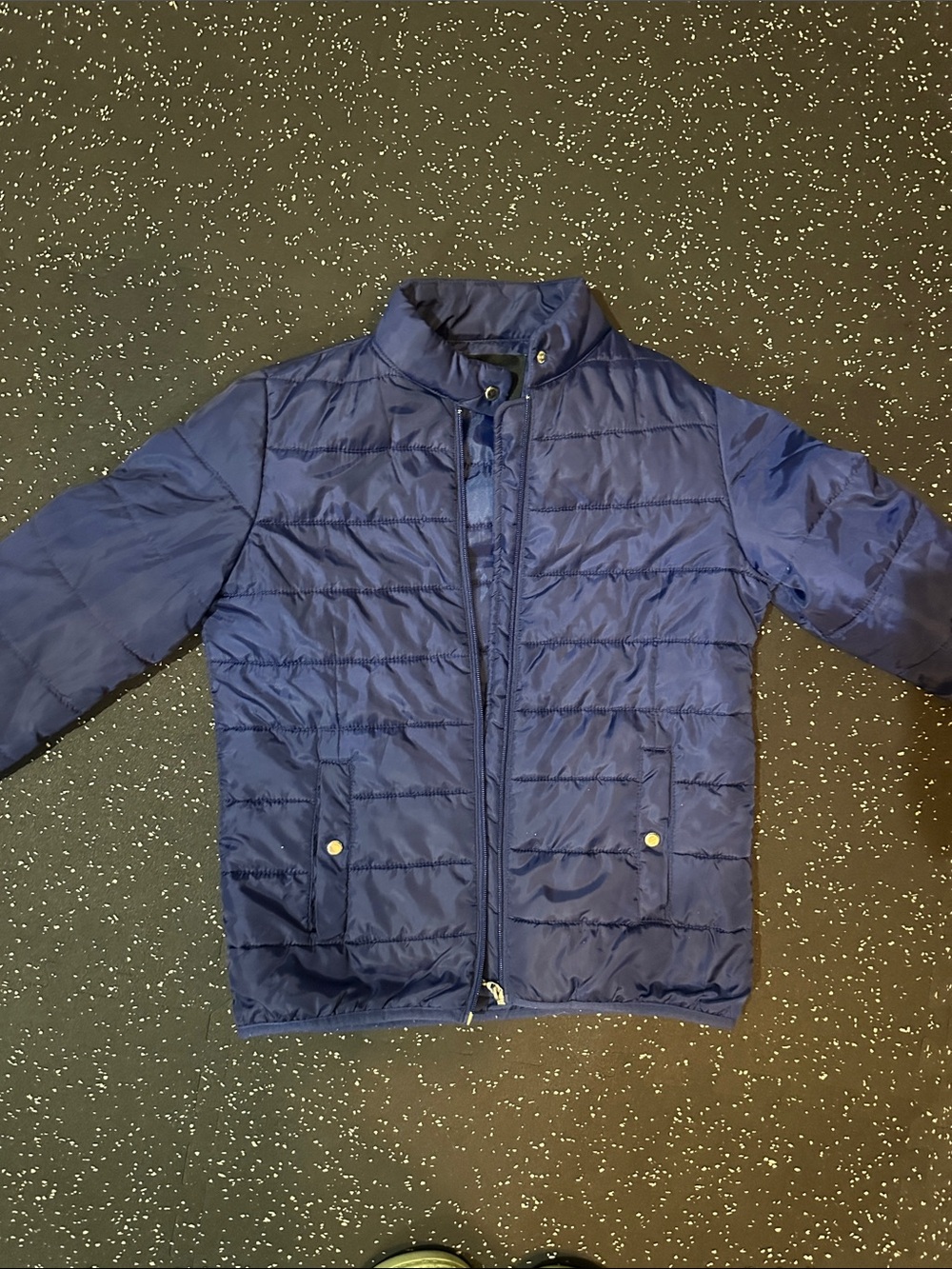Women’s Navy Quilted light Puffer Jacket